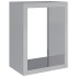 Leñero acero galvanizado 60x40x80
