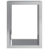 Leñero acero galvanizado 60x40x80