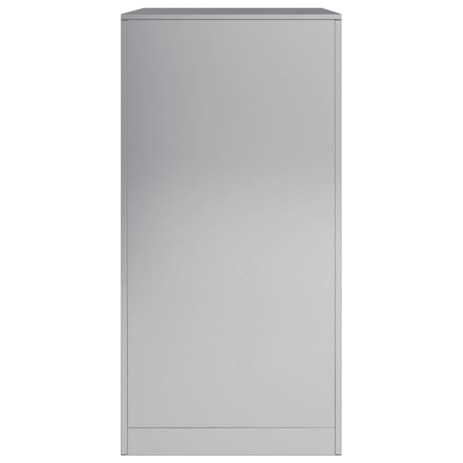 Leñero acero galvanizado 60x40x80