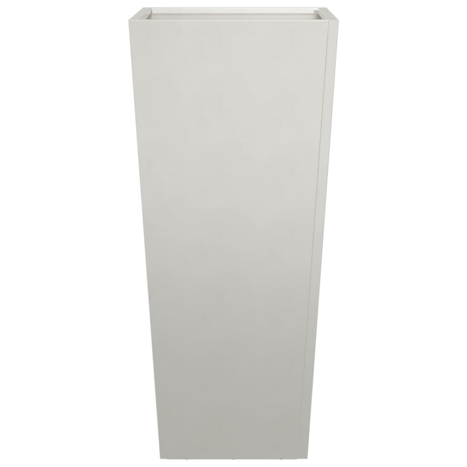 Jardinera de acero inoxidable 35x35x75