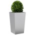 Jardinera de acero inoxidable 45x45x75