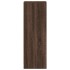 Aparador con LED madera ingeniería marrón roble 42,5x34x100