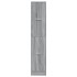 Armario botiquín madera ingeniería gris Sonoma 30x41x144,5