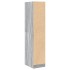 Armario botiquín madera ingeniería gris Sonoma 30x41x144,5