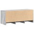 Mueble de TV con LED madera ingeniería gris Sonoma 97x34x40
