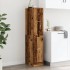 Armario botiquín madera de ingeniería envejecida 30x41x144,5