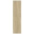 Armario de madera de ingeniería roble Sonoma 30x50x200