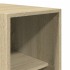 Armario de madera de ingeniería roble Sonoma 30x50x200