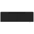 Mueble de TV de pared con luces LED negro 135x31x39,5