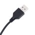 Mueble de TV de pared con luces LED negro 135x31x39,5