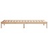 Cama extralarga sin colchón madera maciza de pino 90x220