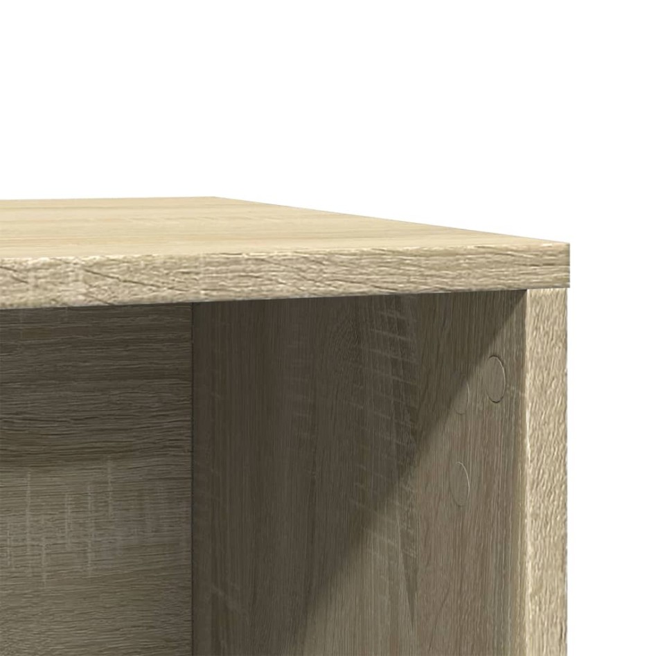 Mueble arenero para gatos madera roble Sonoma 60x40x40