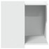 Mueble arenero para gatos madera ingeniería blanco 53x53x51
