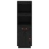 Aparador alto de madera maciza de pino negro 34x40x108,5