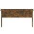 Mesa de centro madera ingeniería roble ahumado 80x50,5x41,5
