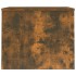 Mesa de centro madera ingeniería roble ahumado 80x50,5x41,5