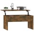 Mesa de centro madera ingeniería roble ahumado 80x50,5x41,5