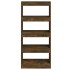 Estantería madera contrachapada roble ahumado 60x30x135