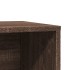 Mueble arenero para gatos madera ingeniería marrón 80x50x45