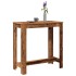 Mesa alta de bar madera ingeniería envejecida 102x50x103,5