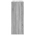 Mesa alta bar con estantes madera gris Sonoma 90x47,5x103,5