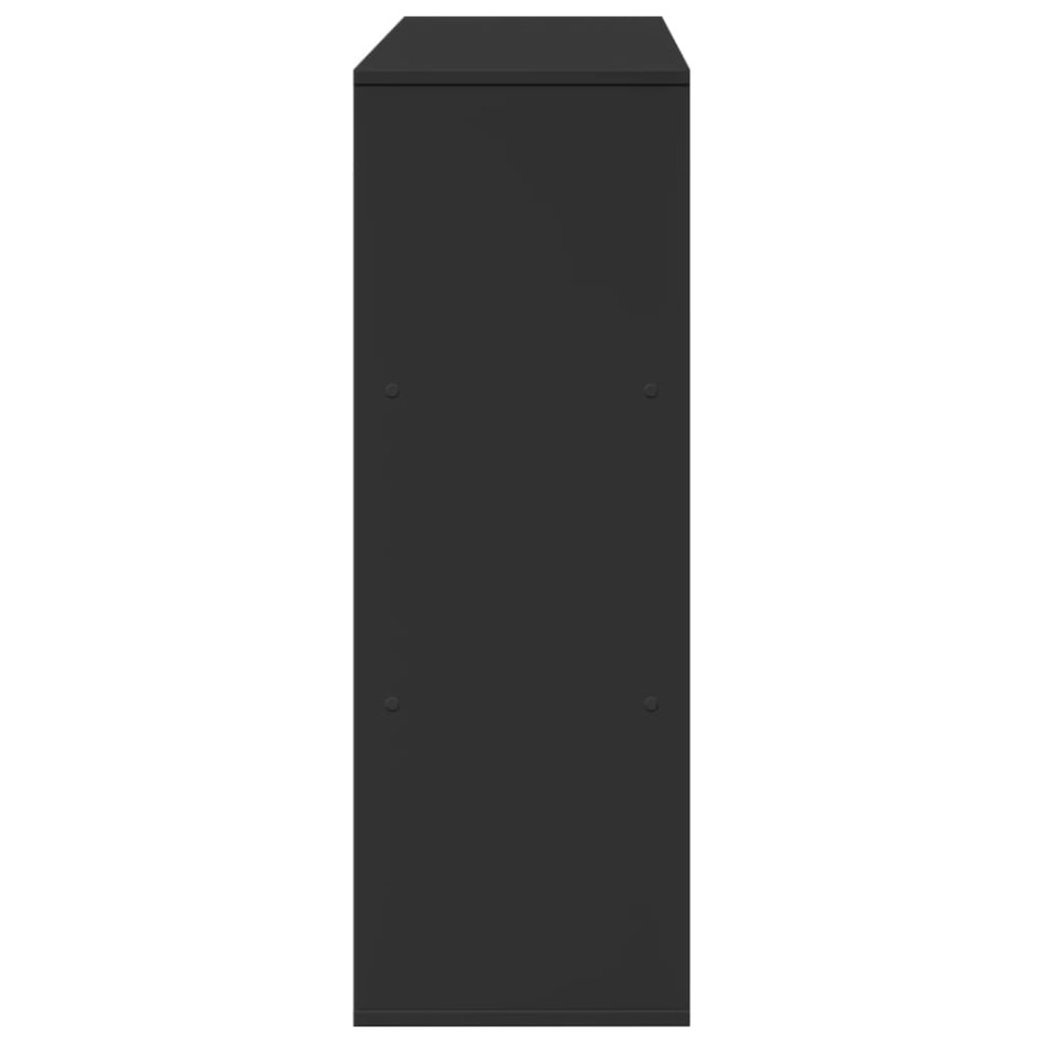 Estantería/divisor de espacios negro 100x33x94,5