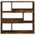Estantería/divisor de espacios roble ahumado 100x33x94,5