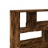 Estantería/divisor de espacios roble ahumado 100x33x94,5
