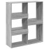 Estantería/divisor de espacios gris Sonoma 100x33x115