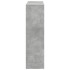 Estantería/divisor de espacios gris hormigón 100x33x115