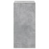 Mesa alta de bar madera ingeniería gris hormigón 51x50x103,5