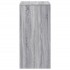 Mesa alta de bar madera ingeniería gris Sonoma 51x50x103,5