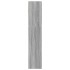 Estantería de madera de ingeniería gris Sonoma 40x30x152