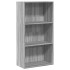 Estantería de madera de ingeniería gris Sonoma 60x30x114
