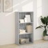 Estantería de madera de ingeniería gris Sonoma 60x30x114