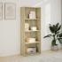 Estantería de madera de ingeniería roble Sonoma 60x30x152