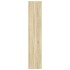 Estantería de madera de ingeniería roble Sonoma 60x30x152