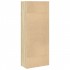 Estantería de madera de ingeniería roble Sonoma 60x30x152