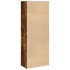 Estantería madera de ingeniería roble ahumado 60x30x152