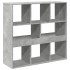 Estantería/divisor de espacios gris hormigón 100x33x94,5