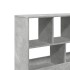 Estantería/divisor de espacios gris hormigón 100x33x94,5