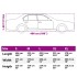 Funda completa coche Sedan protección antigranizo S