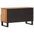 Mueble de TV madera maciza de acacia 80x34x46