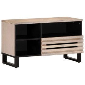 Mueble de TV madera maciza de mango 80x34x46