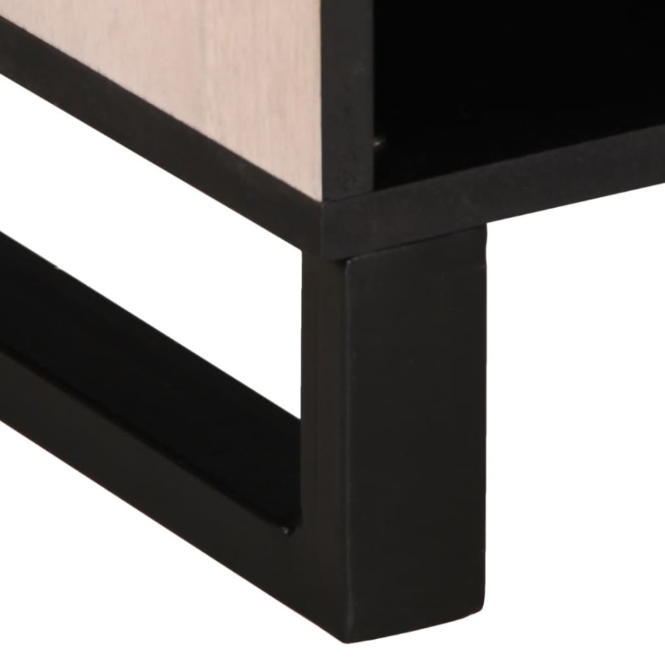 Mueble de TV madera maciza de mango 80x34x46