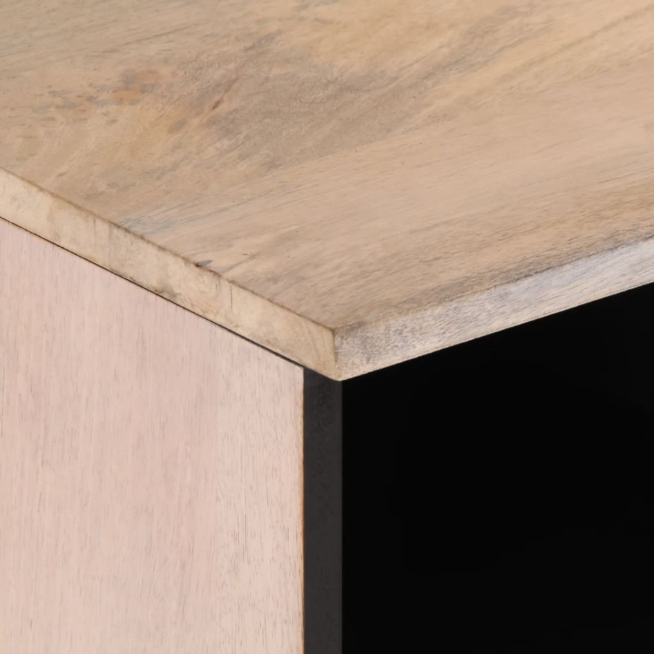 Mueble de TV madera maciza de mango 80x34x46