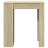 Mesa alta bar con estantes madera roble Sonoma 95x47x103,5