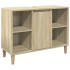 Mueble de baño madera de ingeniería roble Sonoma 80x33x60