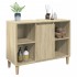 Mueble de baño madera de ingeniería roble Sonoma 80x33x60