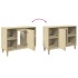Mueble de baño madera de ingeniería roble Sonoma 80x33x60
